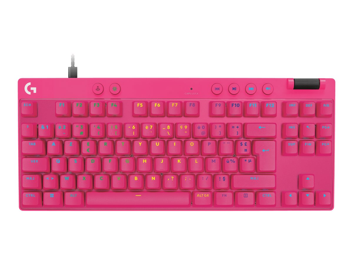 LOGITECH PRO X TKL RAPID Keyboard - Vorderansicht