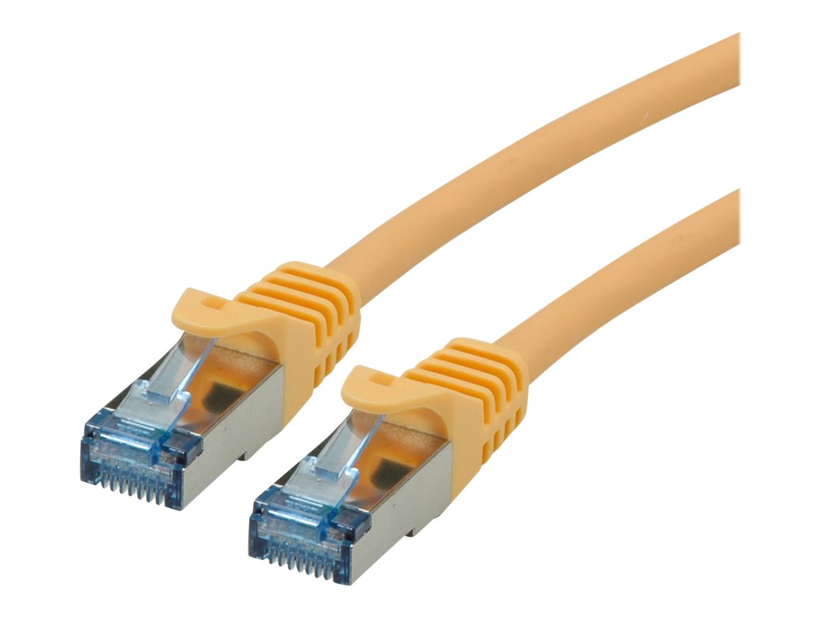 ROLINE Patchkabel Kat.6A S/FTP PiMF 1,5m Vorderansicht