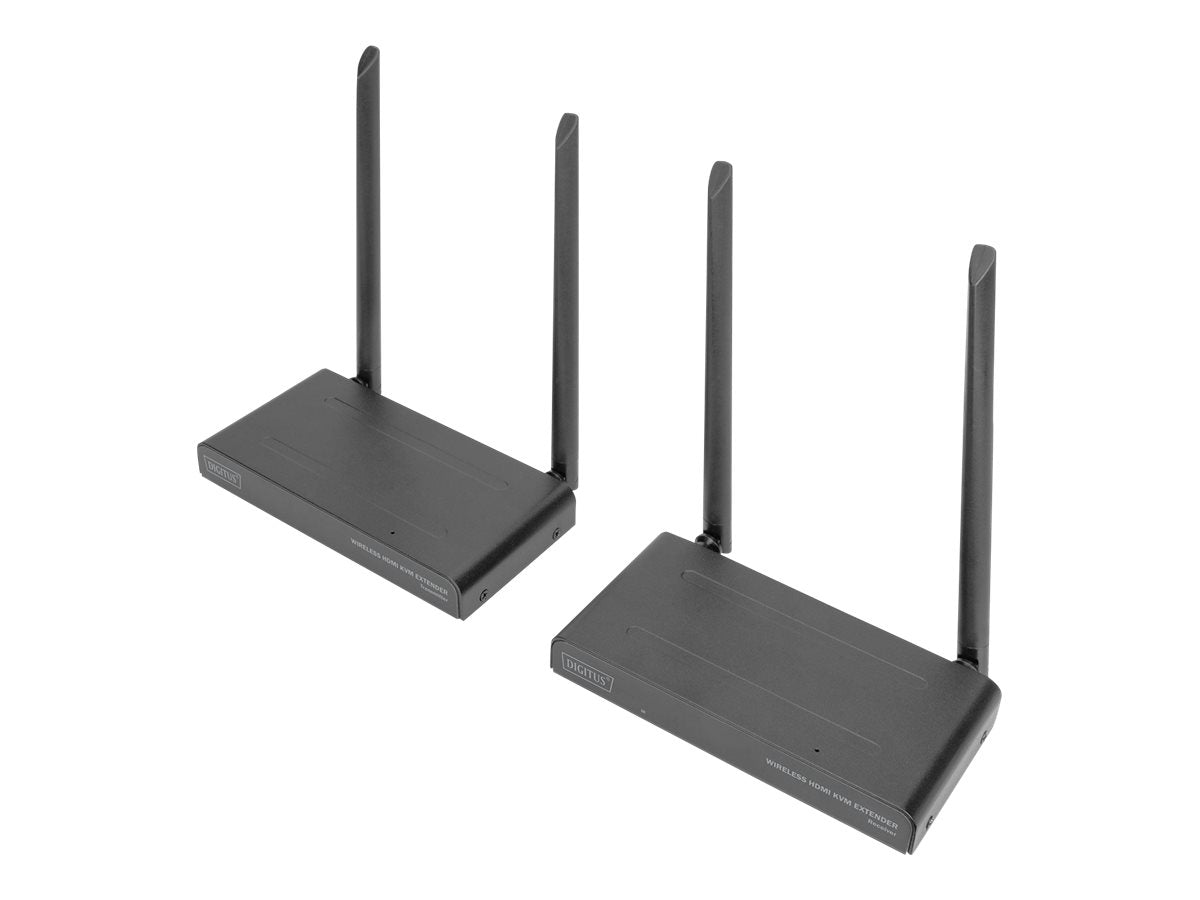DIGITUS Wireless HDMI KVM Extender Set 200 m Full HD - Vorderansicht