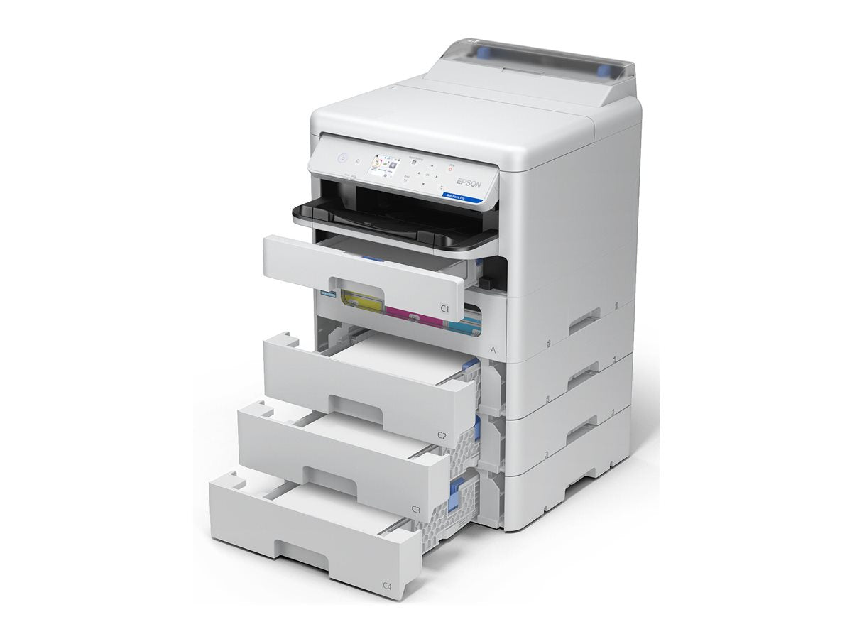 EPSON WorkForce Pro EP-C800RDW Drucker Rückansicht