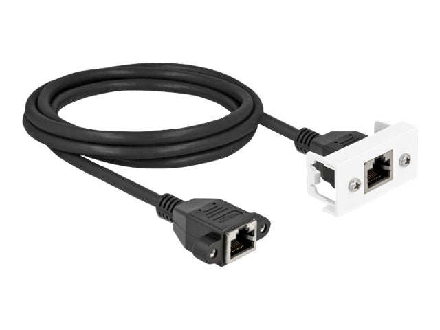 DELOCK Netzwerk Verlängerungskabel Vorderansicht