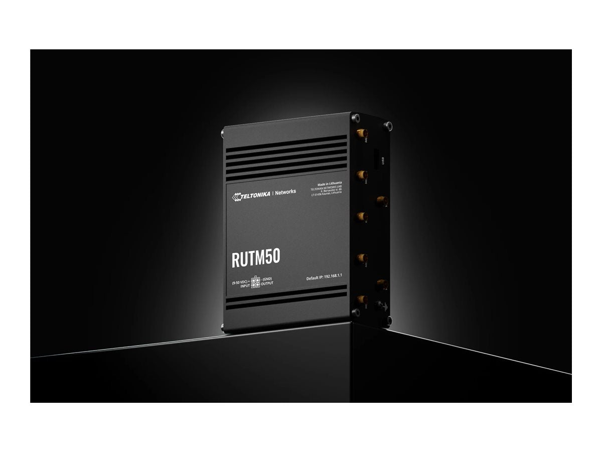 TELTONIKA NETWORKS RUTM50 Router Rückansicht