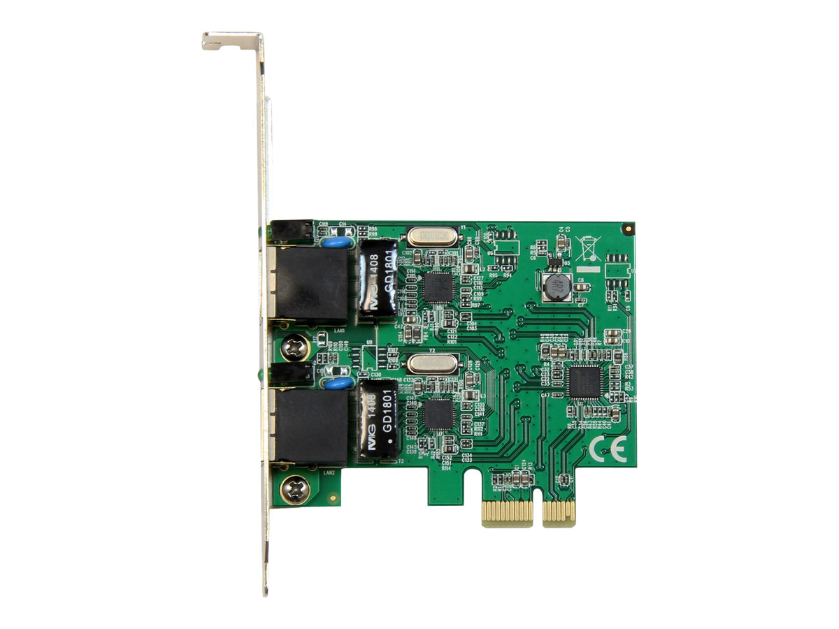 STARTECH.COM ST1000SPEXD4 2 Port PCIe Gigabit Network Card Verpackung