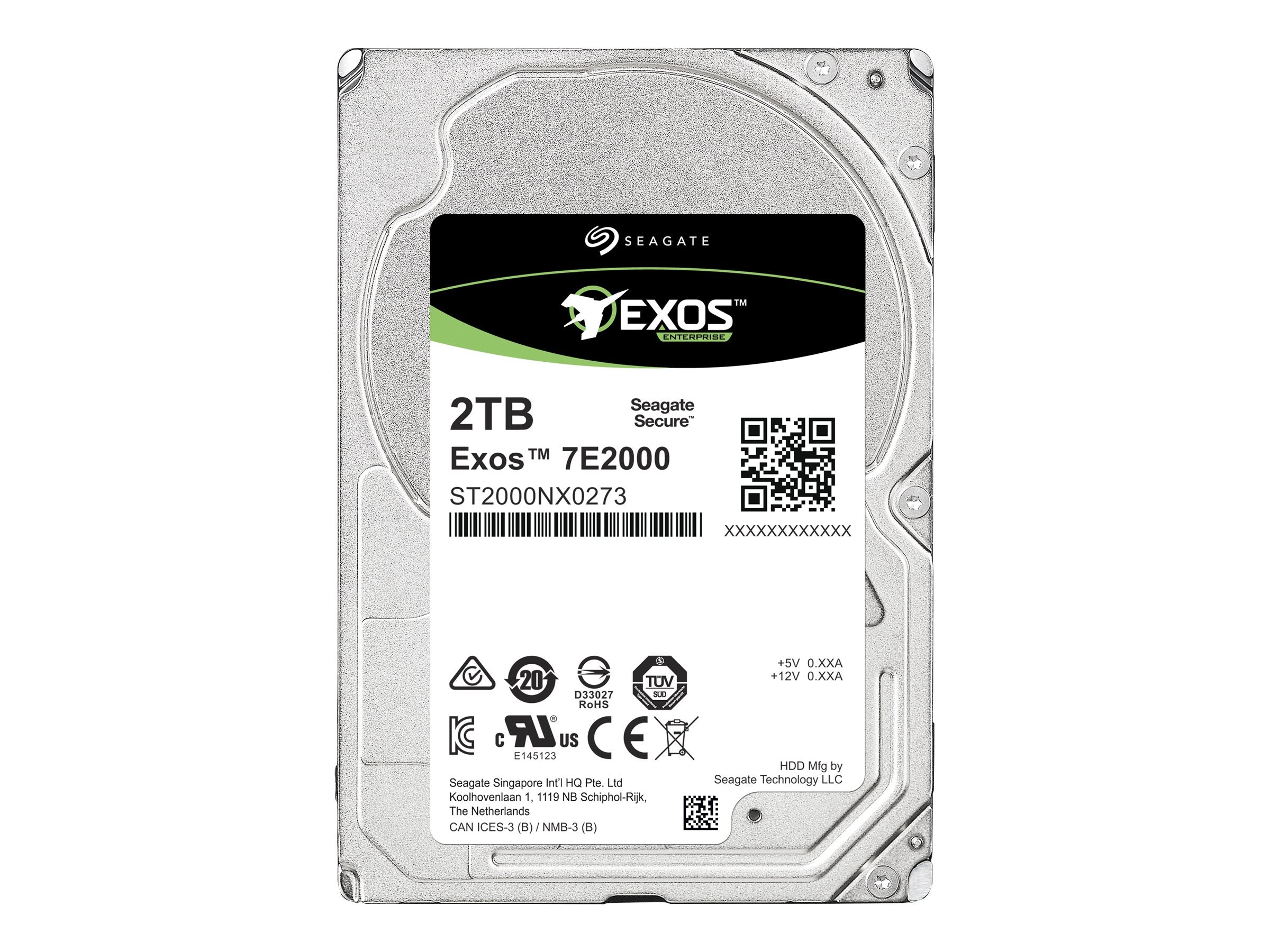 SEAGATE EXOS 7E2000 Verpackung