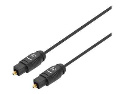 MANHATTAN Toslink Digitales Optisches Audiokabel 1m Anschlussansicht