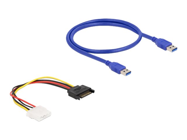 DELOCK Riser Karte PCI Express x1 zu x16 Rückansicht