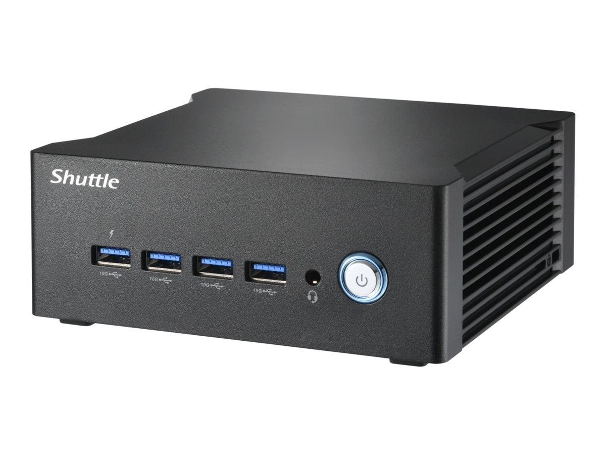 SHUTTLE XPC Nano NT10H5 Barebone Vorderansicht