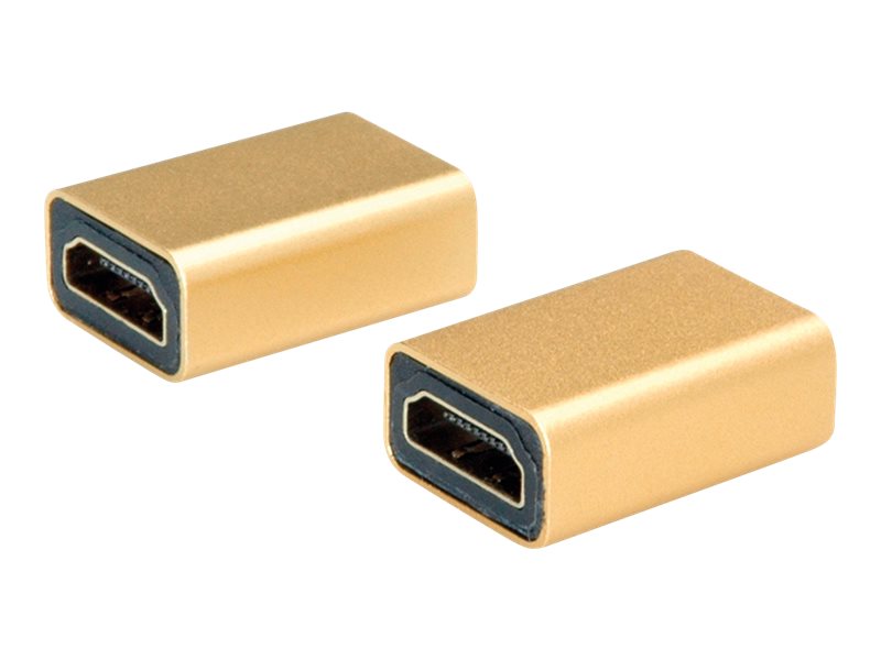 ROLINE GOLD HDMI-Kupplung Buchse - Buchse Vorderansicht