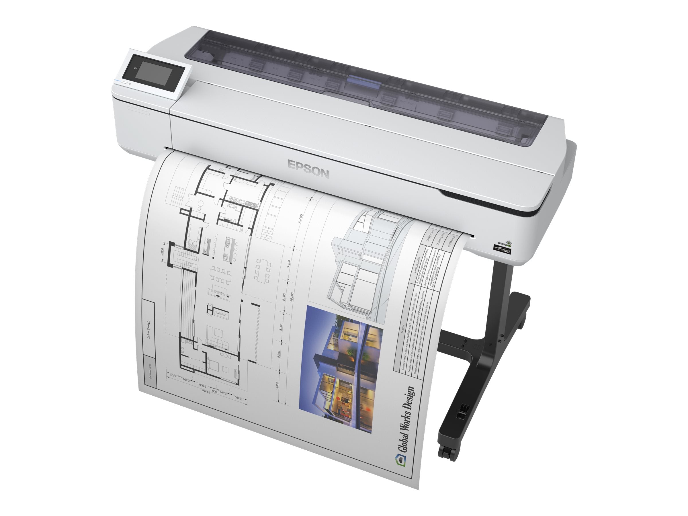 EPSON SureColor SC-T5100 Detailansicht der Anschlüsse