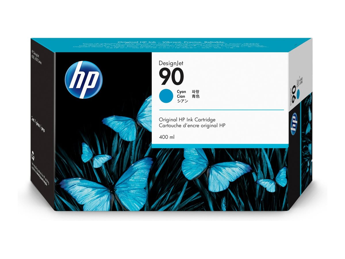 HP 90 Tintenpatrone C5061A cyan Verpackung
