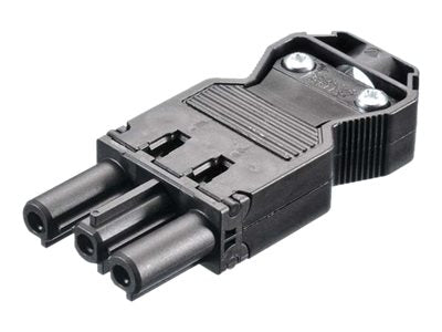 BACHMANN Gerätekupplung GST18/3 weiss - Vorderansicht