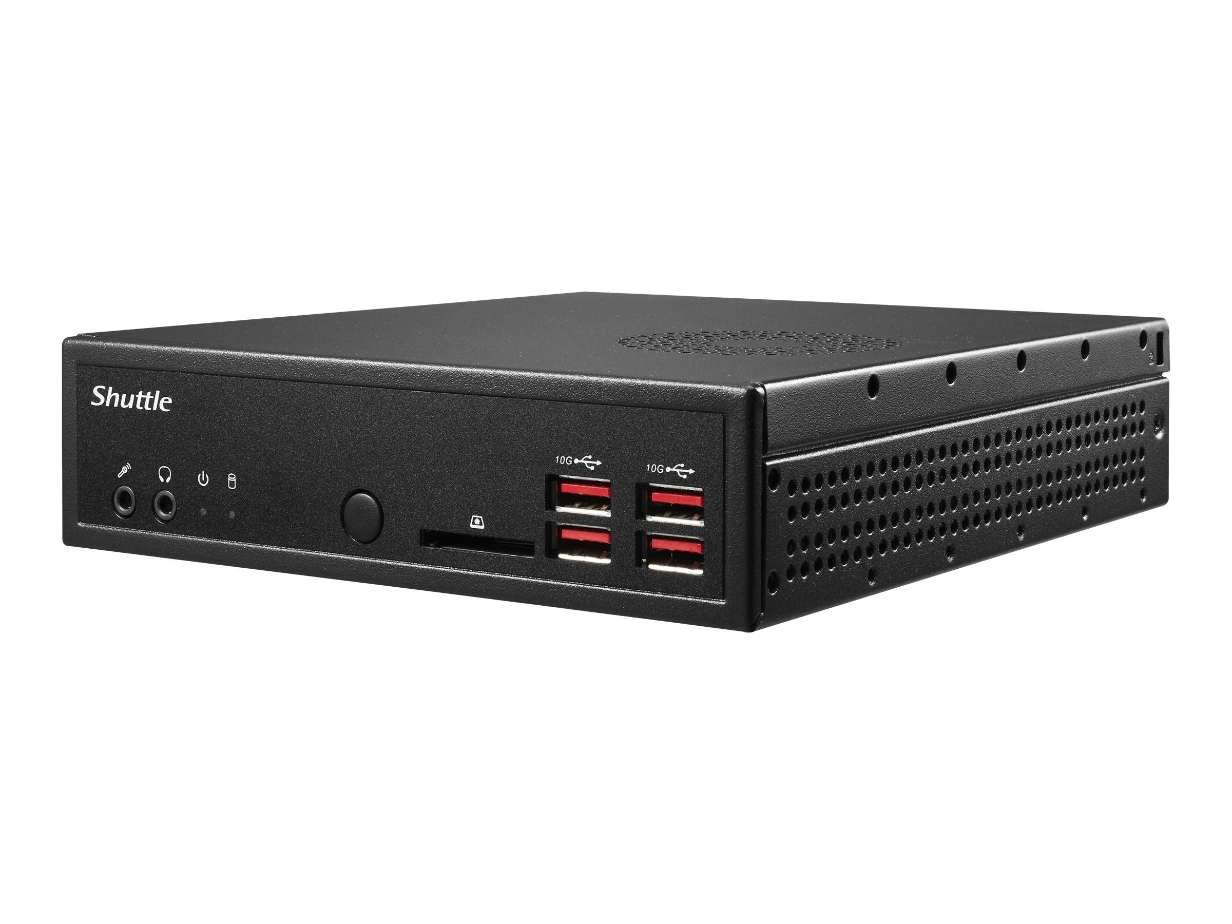SHUTTLE XPC slim DH32U Konfig Rückansicht