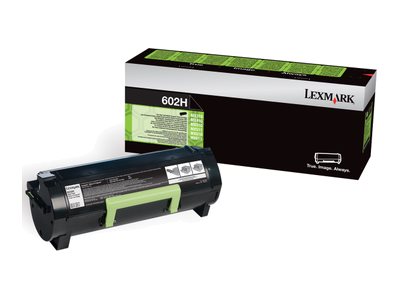 LEXMARK 600HA Toner schwarz Vorderansicht