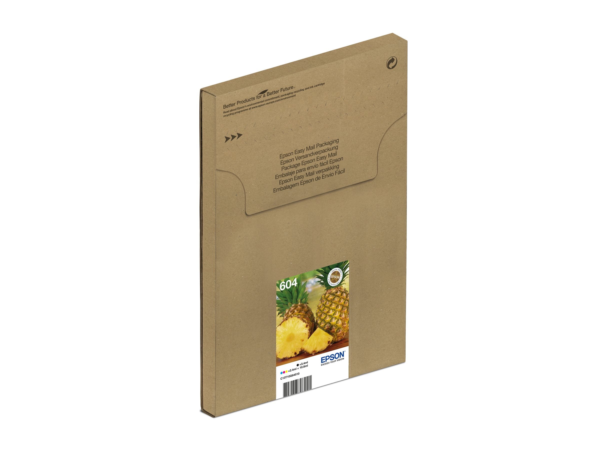 EPSON 1LB Multipack 4colours 604 EasyMail Ink Cartridge Vorderansicht