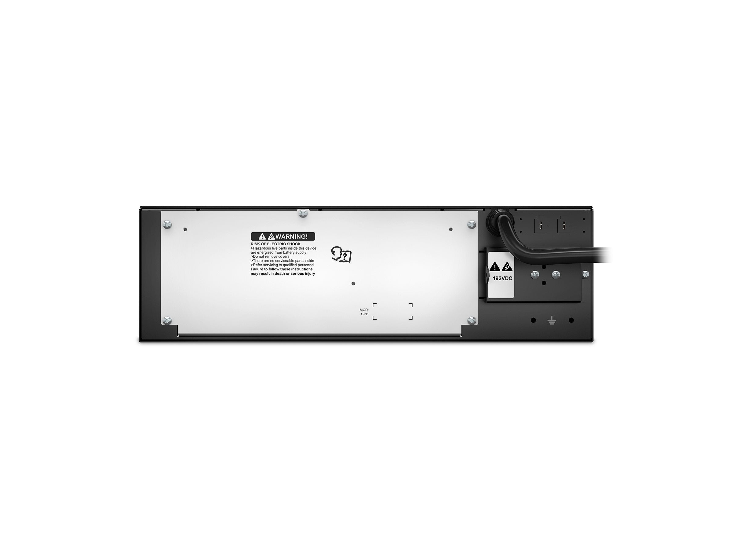 APC Smart-UPS SRT 192V 5kVA and 6kVA RM Battery Pack - Seitenansicht