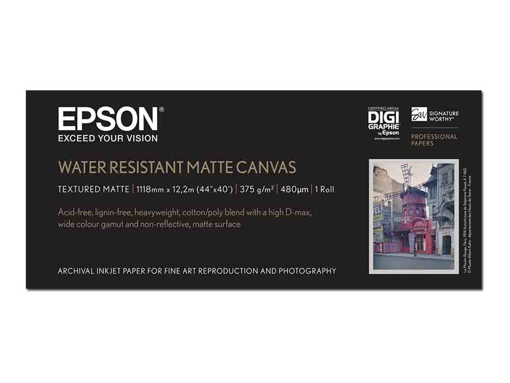 EPSON S042016 Matte water resistant canvas inkjet Vorderansicht