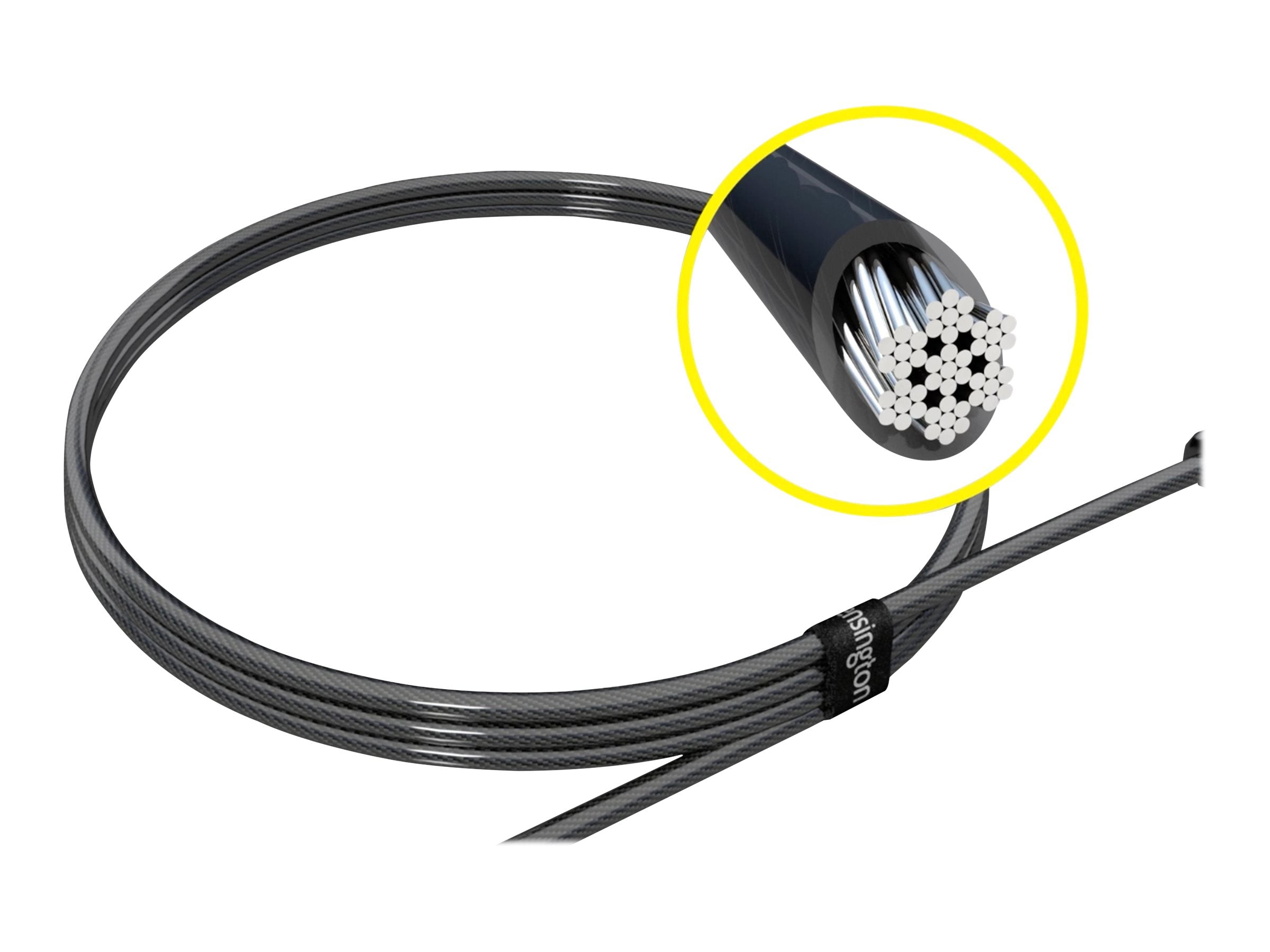 KENSINGTON NanoSaver Dual Head Keyed Lock - Anwendungsbeispiel