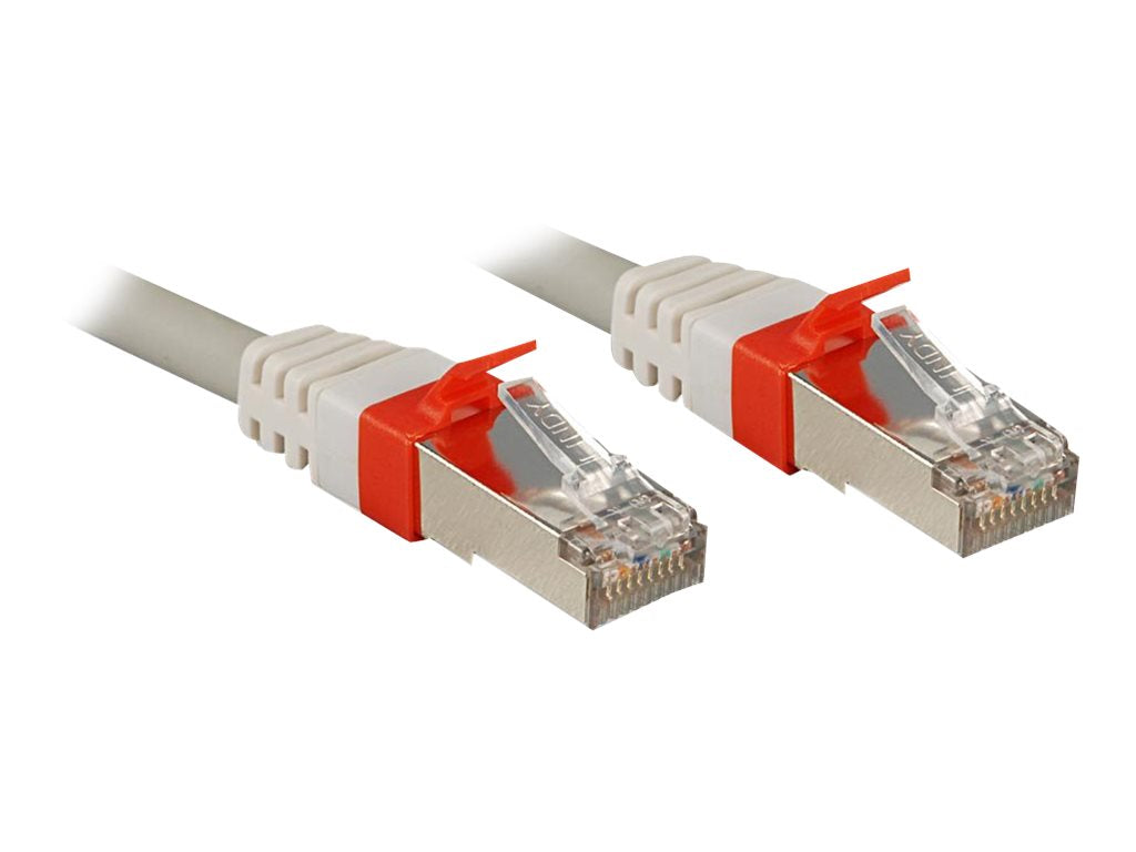 LINDY SSTP Cat.6A Kabel grau 10m Anschlussansicht