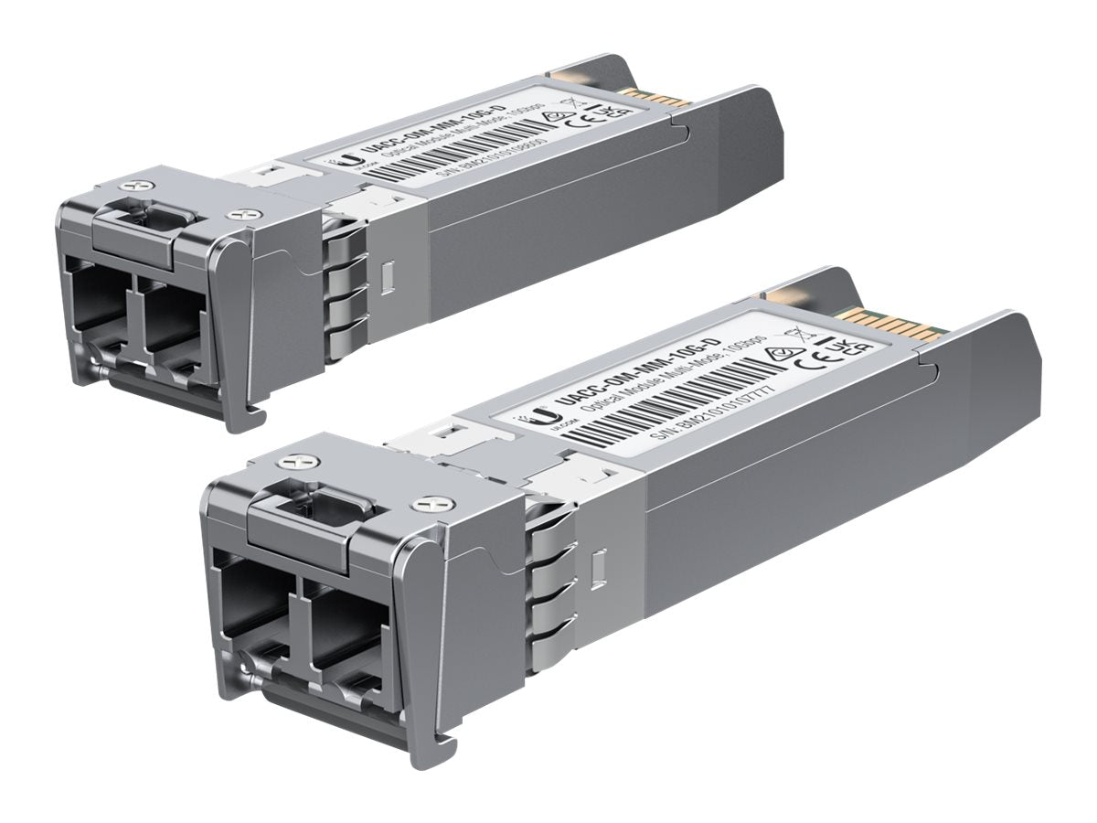 UBIQUITI U Fiber SFP+ Multi Mode Module 10G 2er Pack - Vorderansicht
