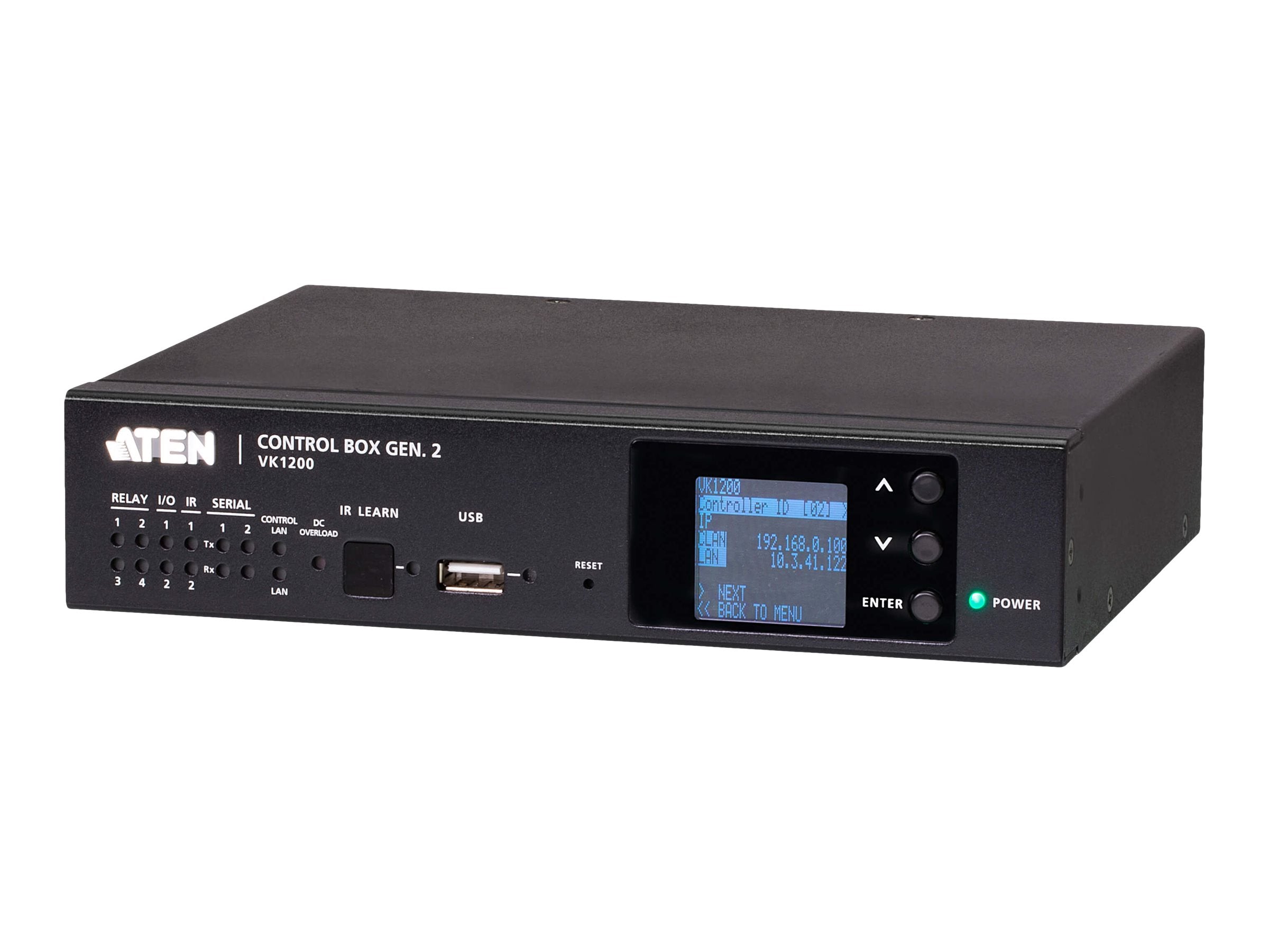 ATEN VK1200 Compact Control System Gen2 Vorderansicht