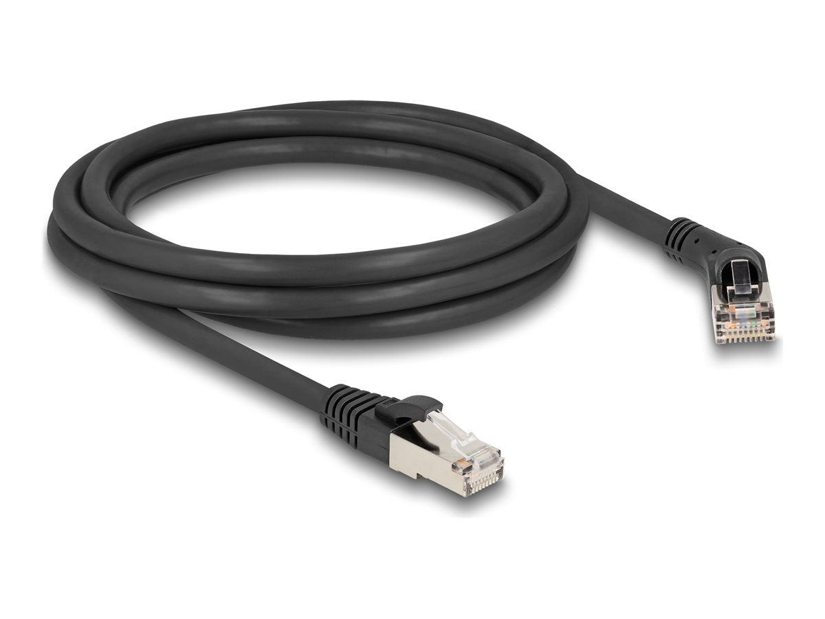 DELOCK RJ45 Netzwerkkabel Cat.6A S/FTP Vorderansicht