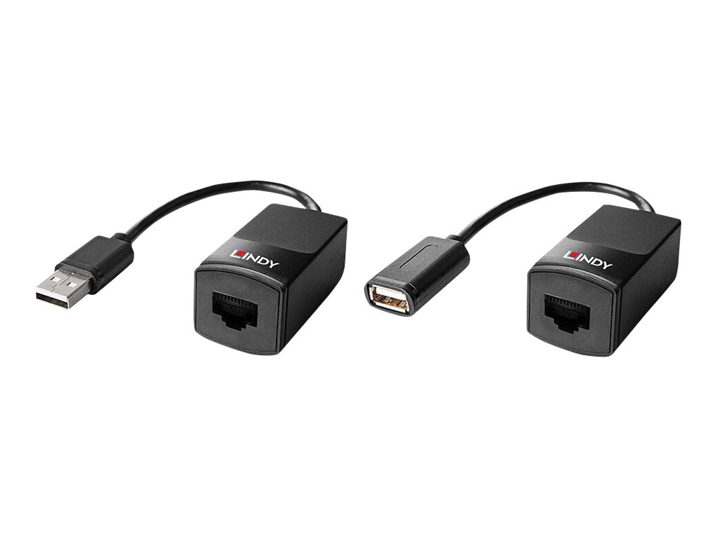 LINDY 60m USB 1.1 Cat.6 Extender Basic Vorderansicht