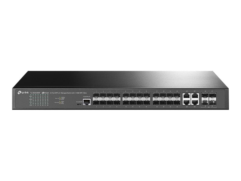 TP-LINK SG3428XF Omada 24-Port SFP L2+ Managed Switch Vorderansicht