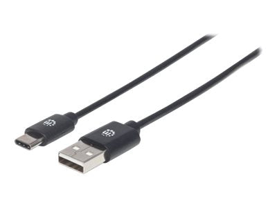 MANHATTAN USB 2.0 Typ C-Kabel 3m Verpackung