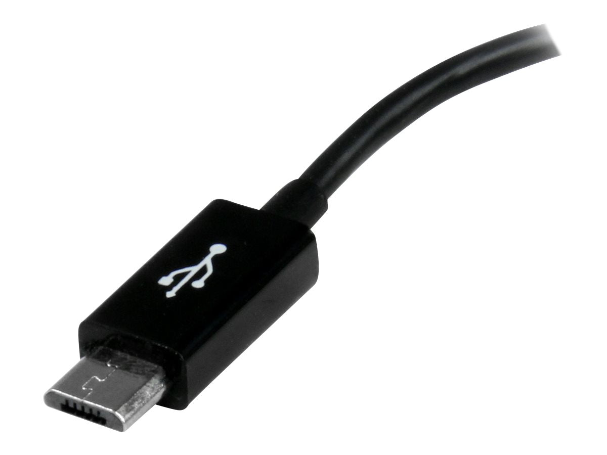 STARTECH.COM 5in Micro USB to USB OTG Host Adapter - Vorderansicht
