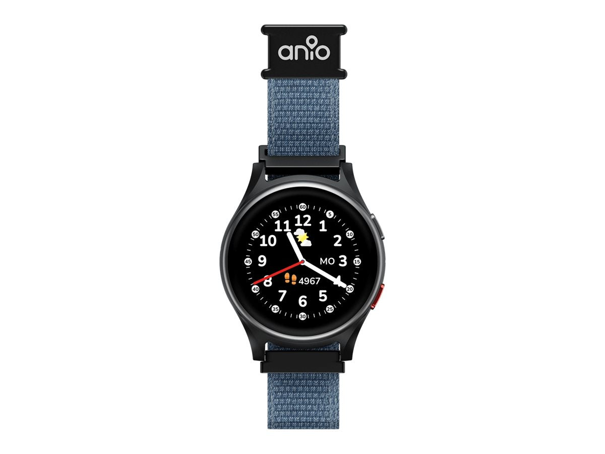 TELEKOM Anio Kidswatch 6 blau - Seitenansicht