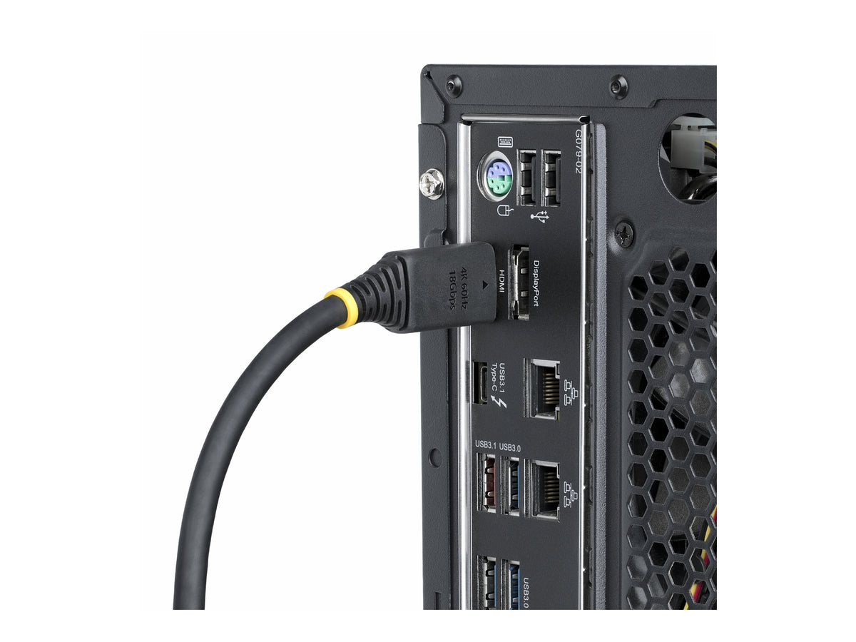 STARTECH.COM 7m High Speed HDMI Kabel mit Griffsteckern 4K 60Hz und 1440p 144Hz 18Gbps UHD HDMI Arc-eArc Kabel mit TPE-Mantel