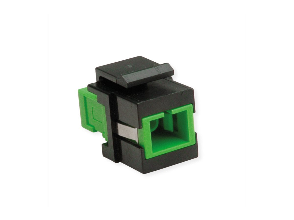 ROLINE Keystone LWL-Adapter SC/SC Simplex Multimode OM5 Detailansicht