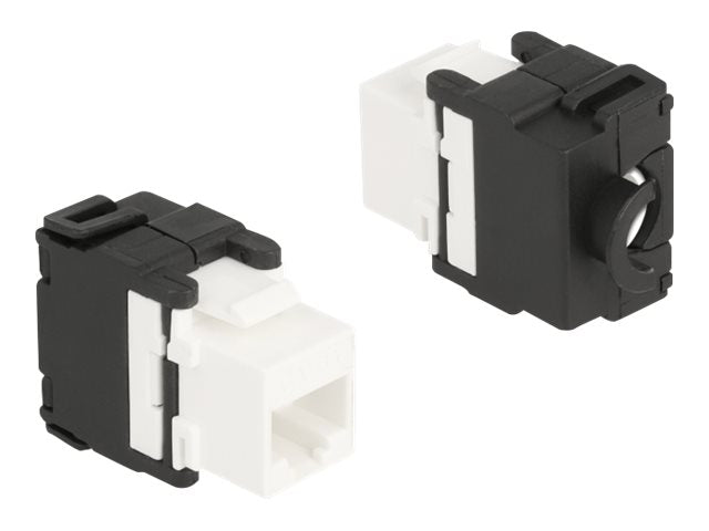 DELOCK Keystone Modul RJ45 Buchse Vorderansicht