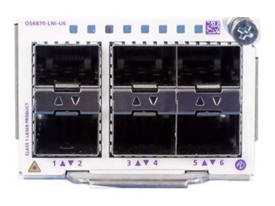 ALCATEL-LUCENT ENTERPRISE OS6870-LNI-U6 Uplink Modul Vorderansicht