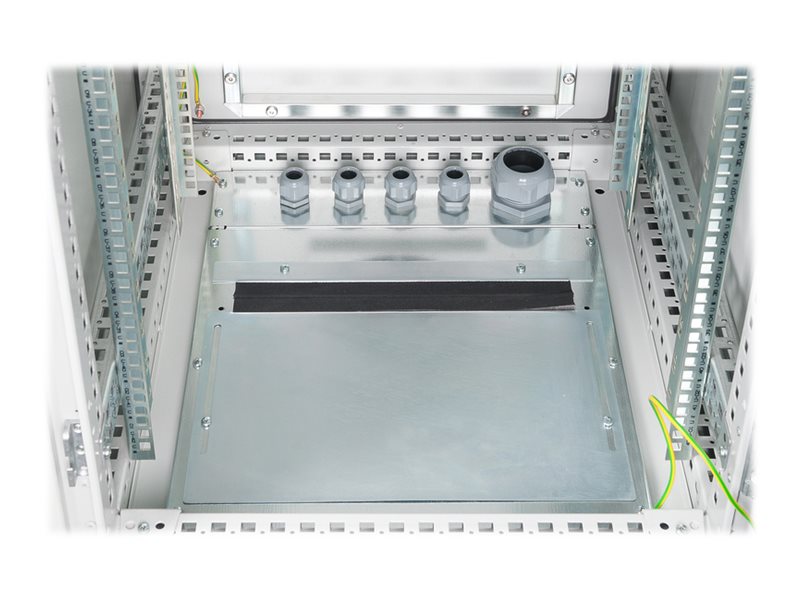 DIGITUS 42HE Netzwerkschrank Vorderansicht
