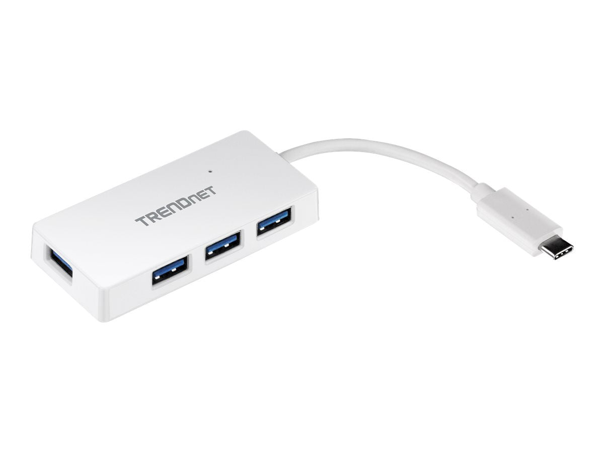 TRENDNET TUC-H4E 4-Port USB-C Mini Hub Vorderansicht