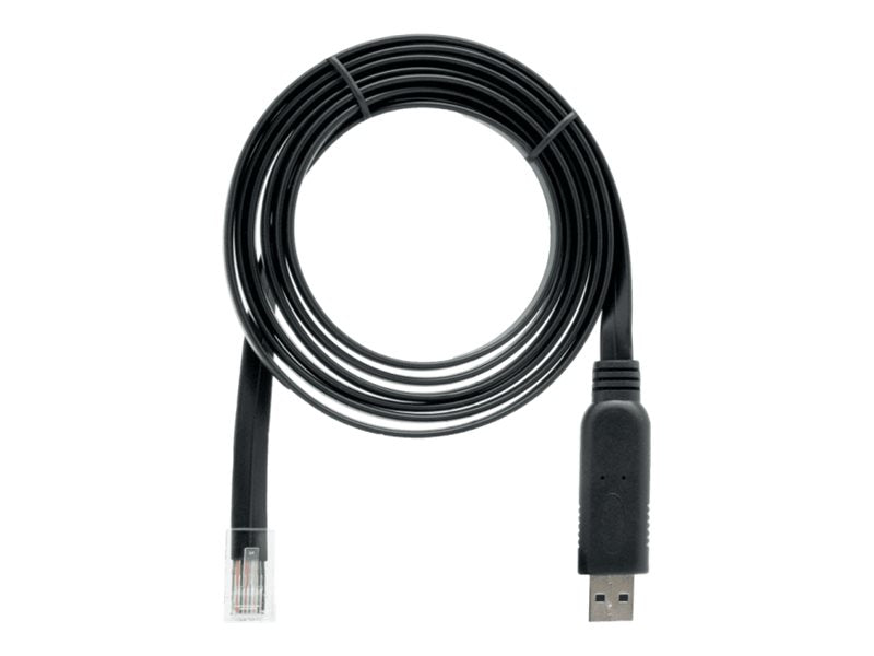 QNAP CAB-CONSOLE-URJ45-1M8 USB to RJ45 1,8m console cable Vorderansicht