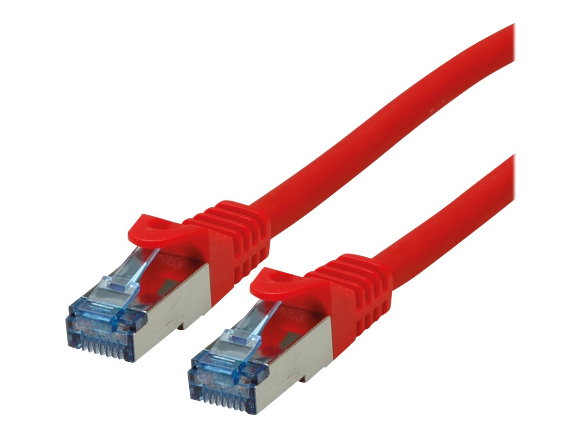 ROLINE Patchkabel Kat.6A S/FTP PiMF Component Level LSOH rot 20m
