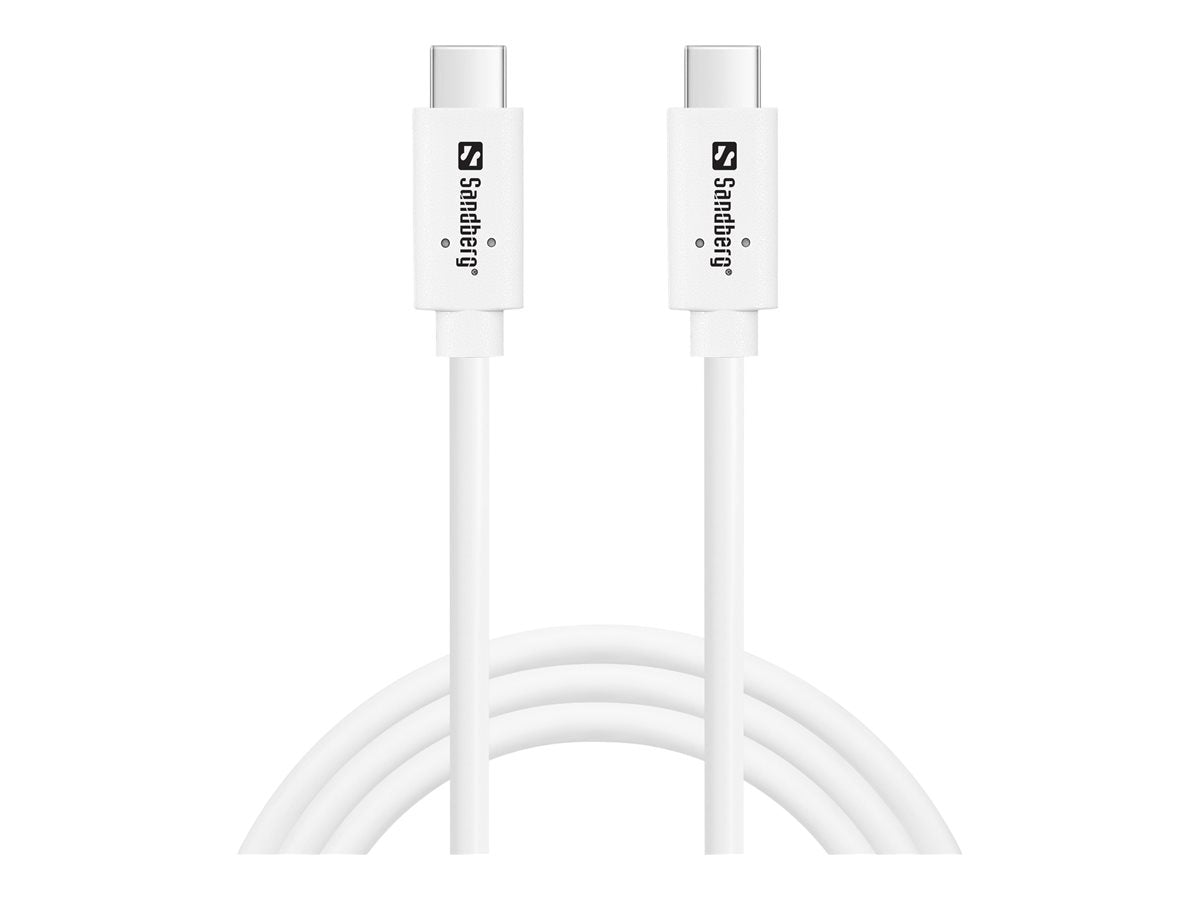 SANDBERG USB-C>C USB 3.1 G2 100W 1M Vorderansicht