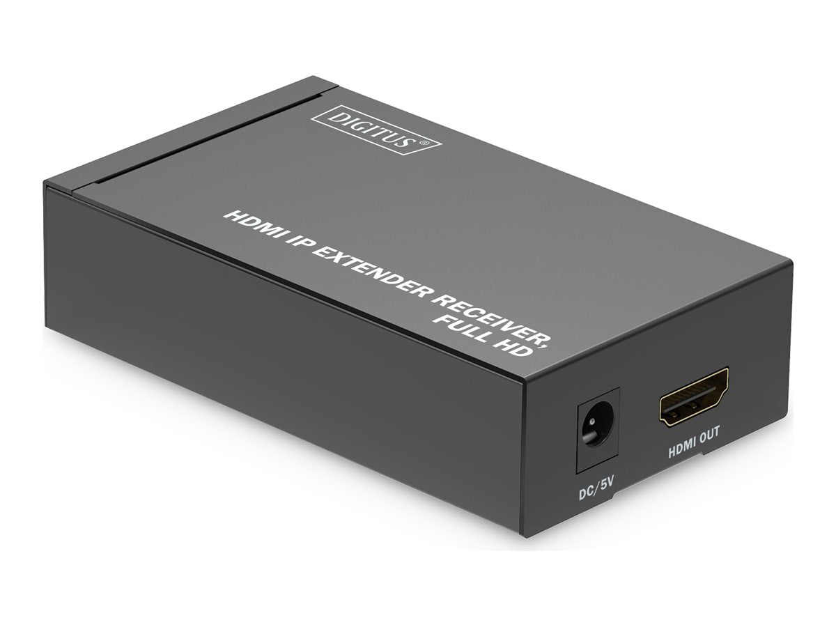 DIGITUS HDMI IP Video Extender Receiver Unit Vorderansicht