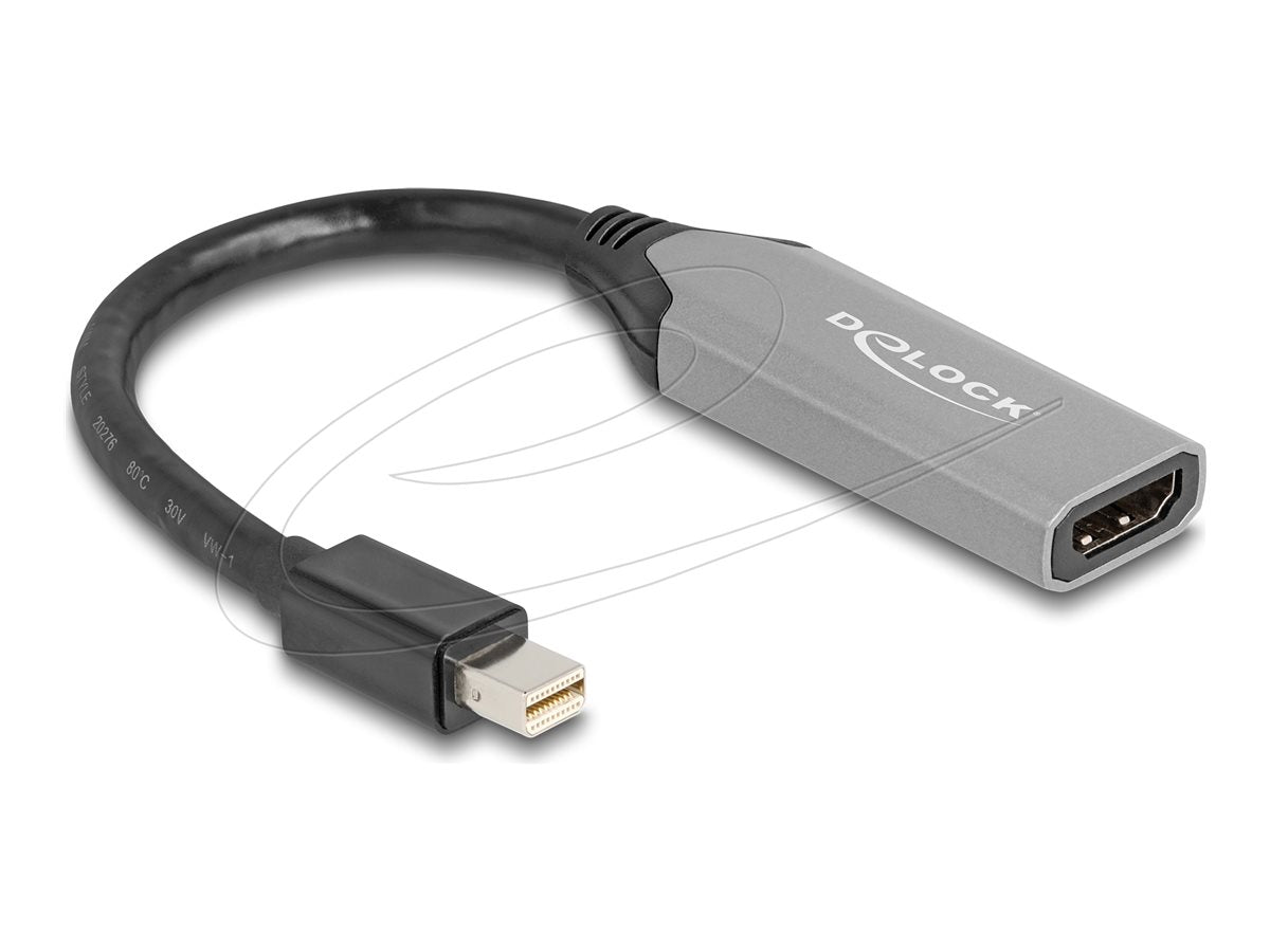 DELOCK Mini DisplayPort zu HDMI Adapter 8K mit HDR - Vorderansicht