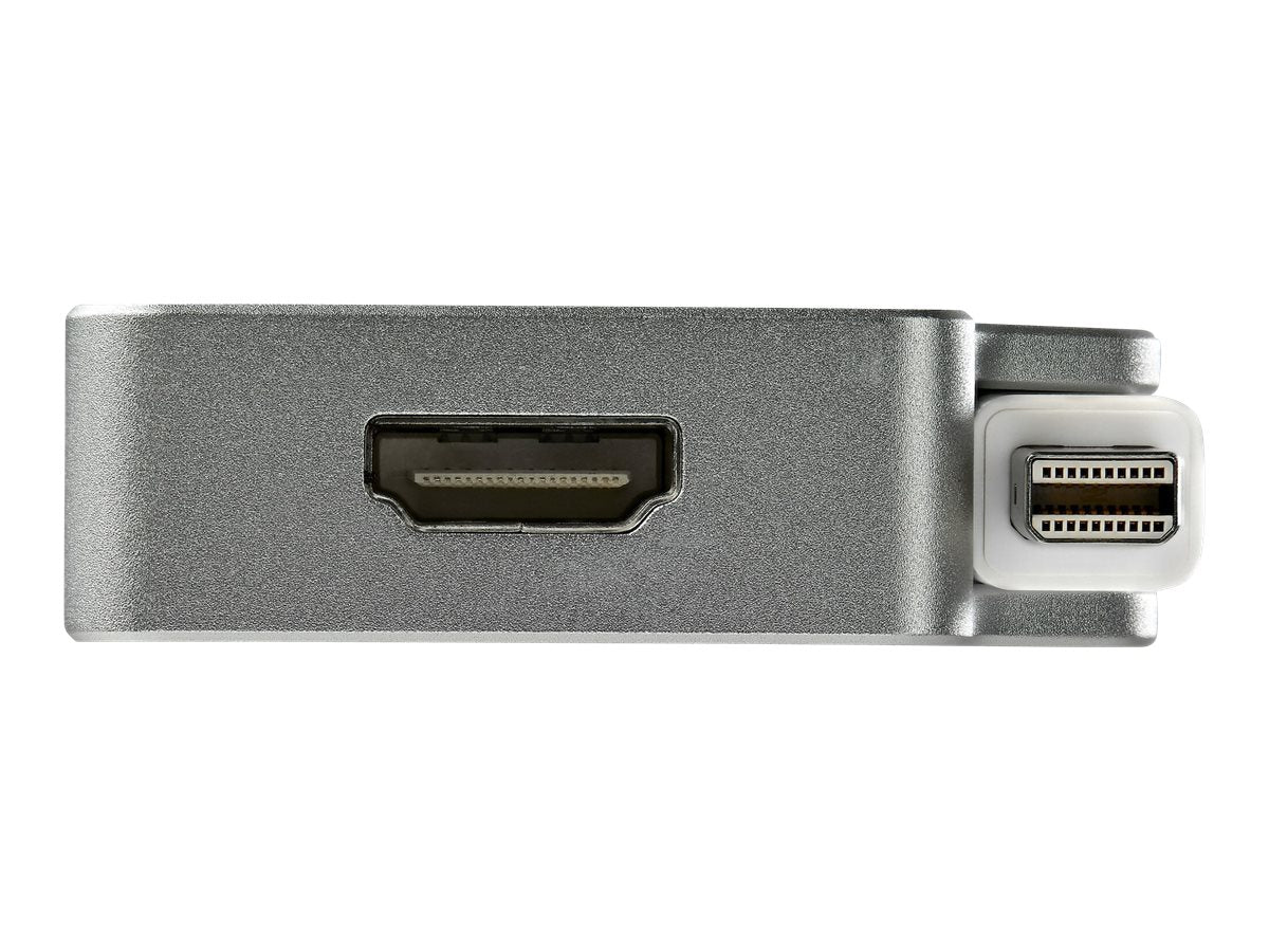 STARTECH.COM Aluminium Reise A/V Adapter 3-in-1 Mini DisplayPort auf VGA, DVI oder HDMI - Verpackung