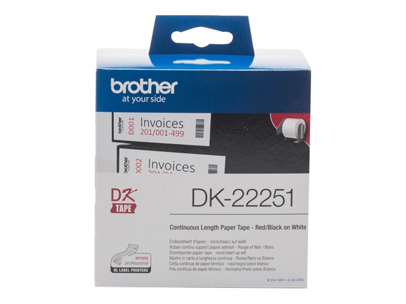 BROTHER Endlosband DK-22251 Anwendung