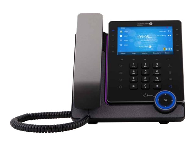 ALCATEL-LUCENT ENTERPRISE M8 SIP DeskPhone Vorderansicht