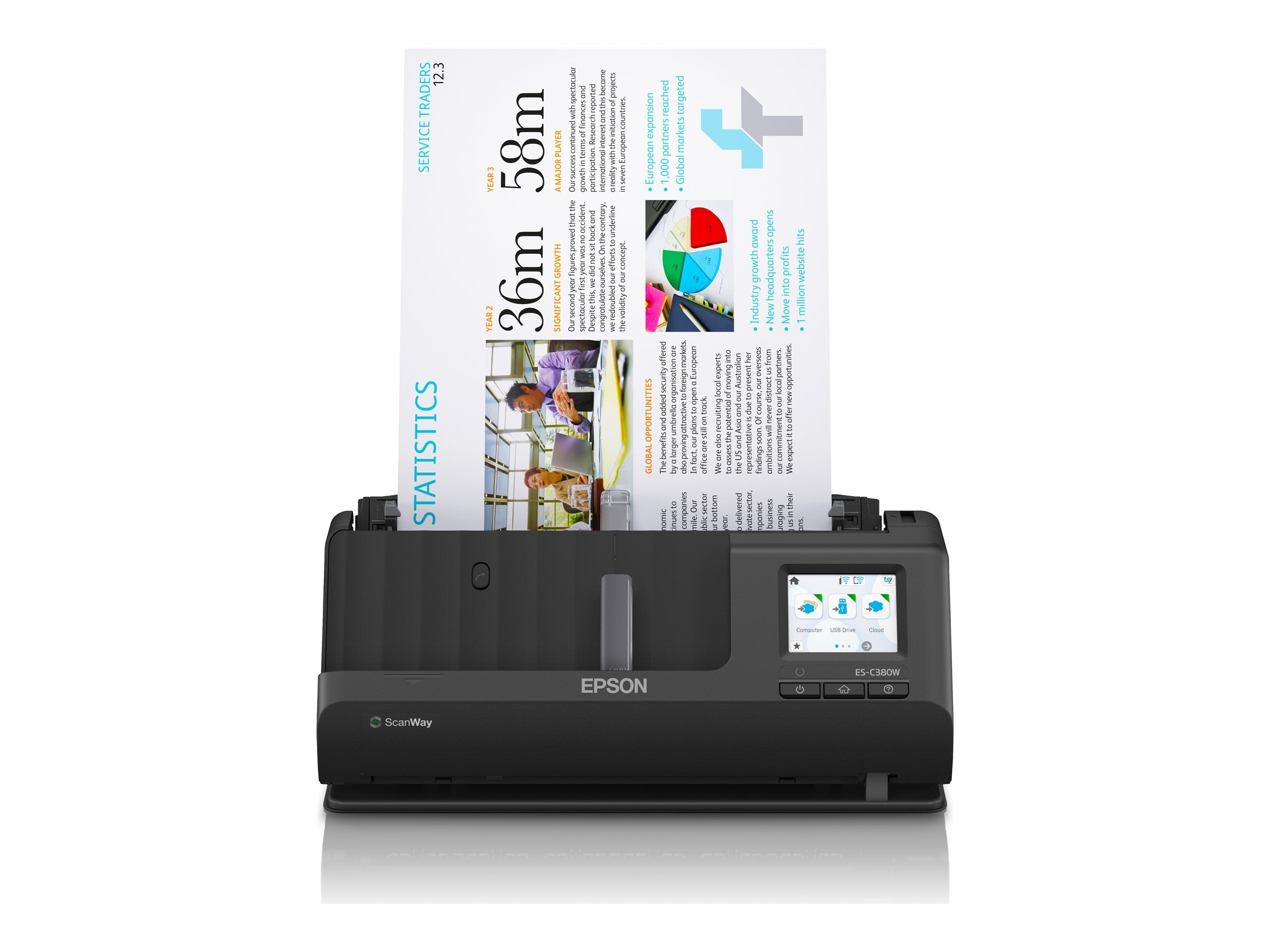 EPSON WorkForce ES-C380W Scanner Verpackung