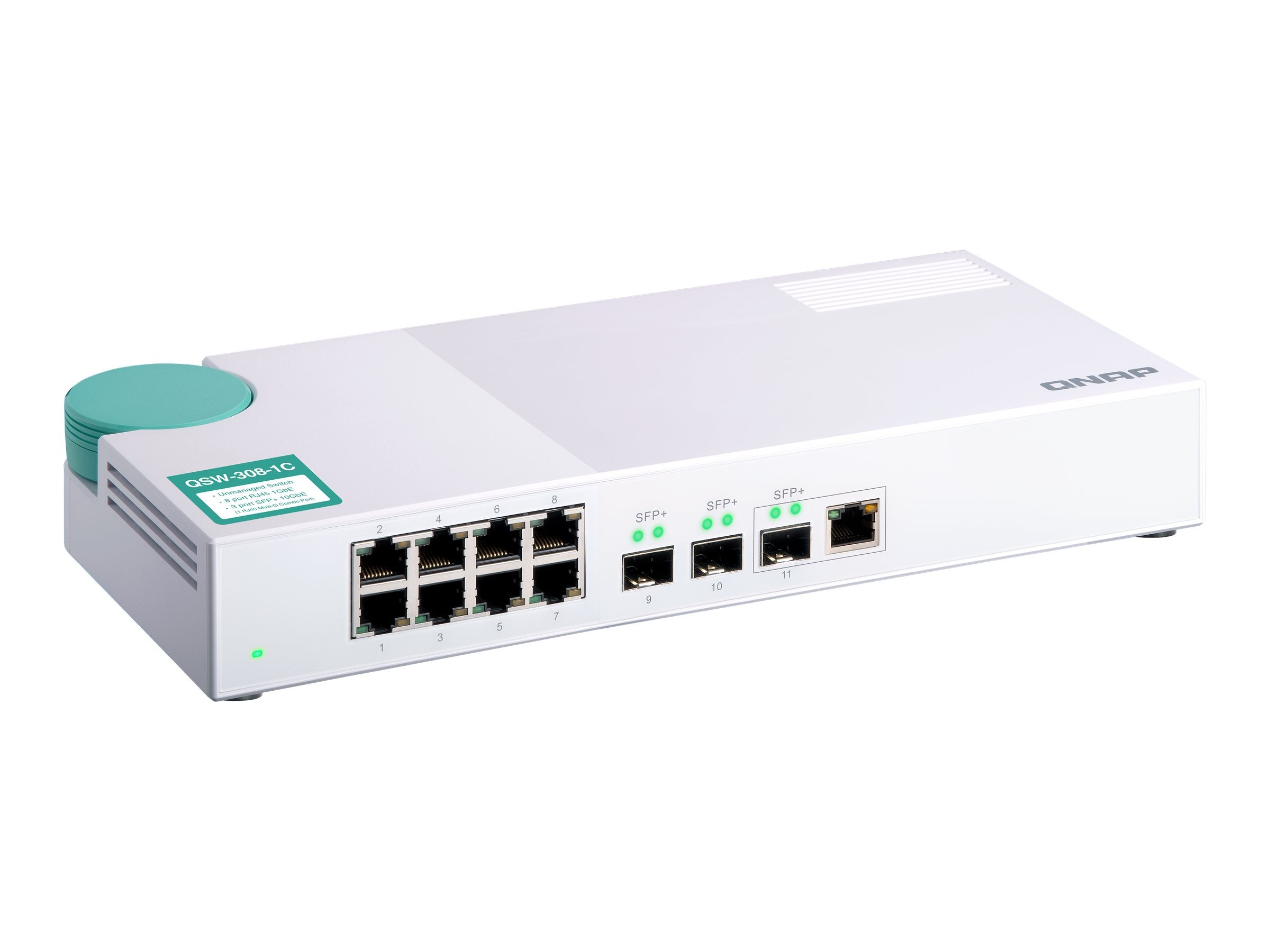 QNAP QSW-308-1C Unmanaged Switch Verpackung