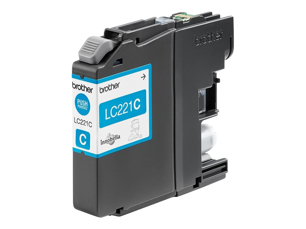 BROTHER LC221C Tintenpatrone Verpackung