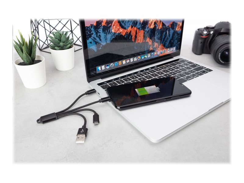DIGITUS DB-300160-002-S USB Ladekabel Verpackung