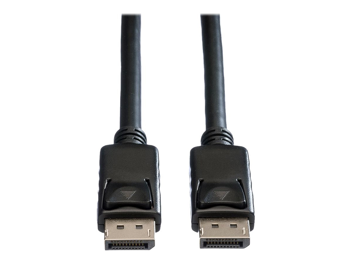 ROLINE DisplayPort Kabel DP-DP v1.2 ST - ST TPE schwarz 10m Verpackung