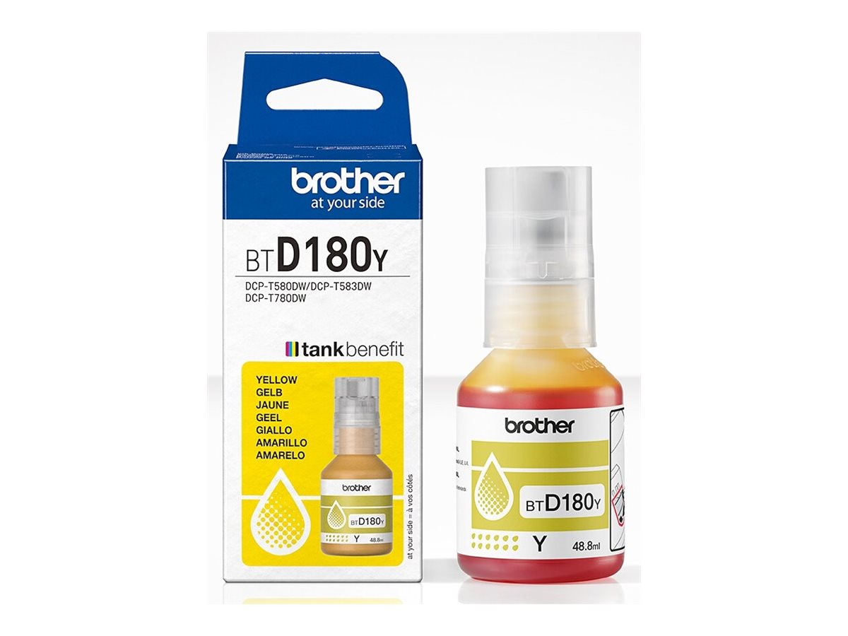 BROTHER BTD180Y Nachfülltinte Gelb - Anwendung